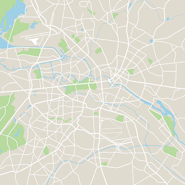 Greater London map
